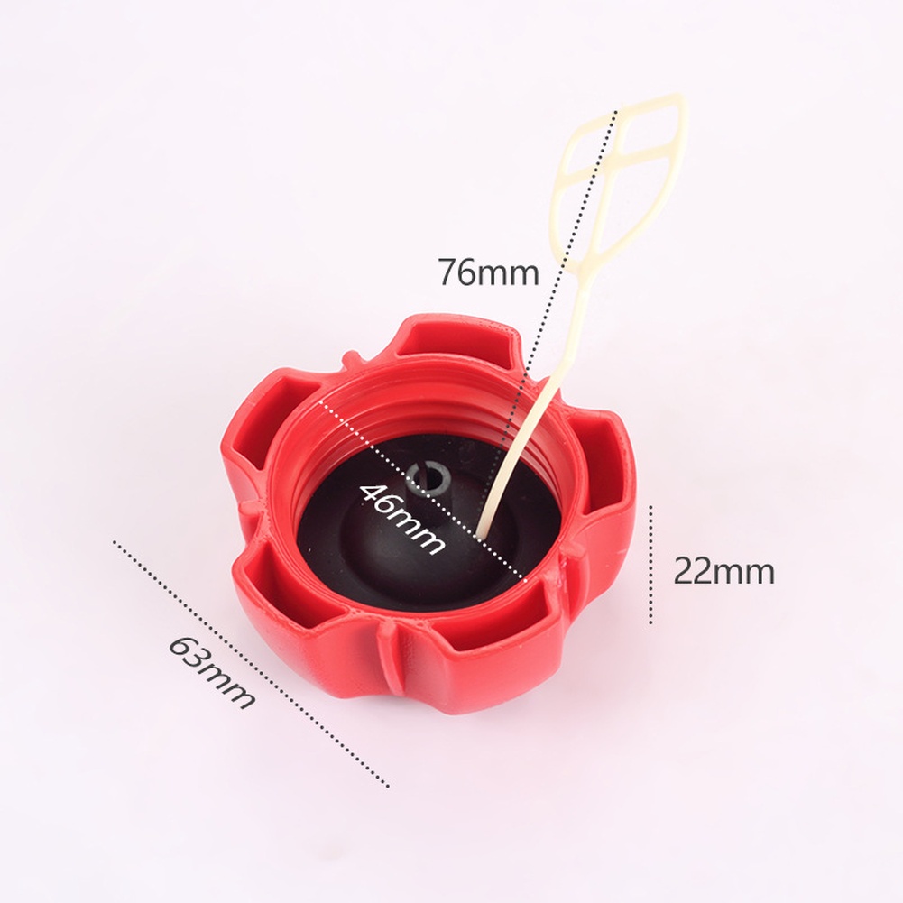Red Plastic Fuel Cap For Lawn  - Urban Farming Kit ulasan dan harga