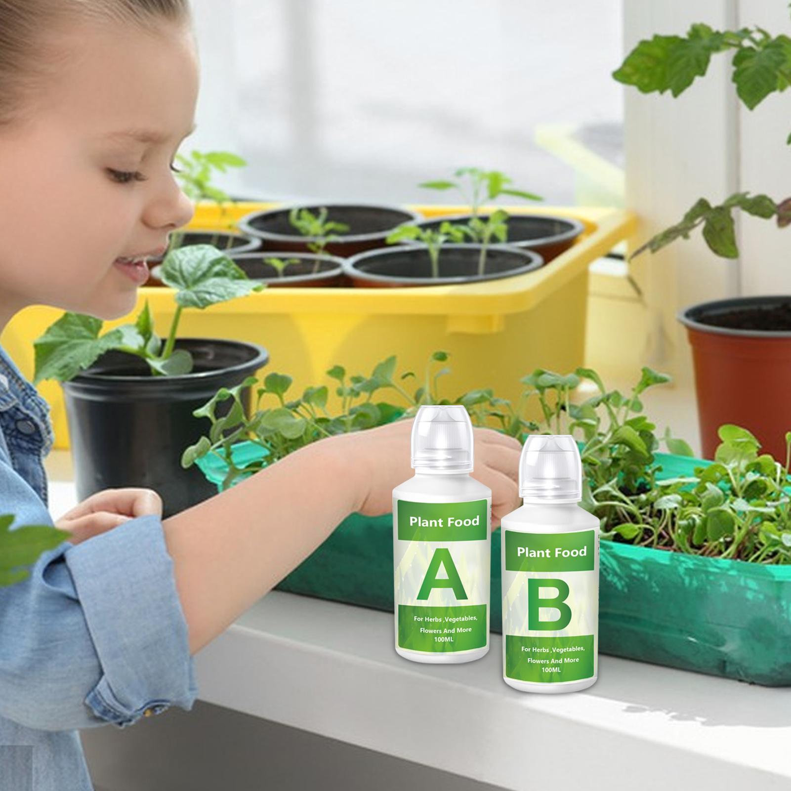 Hydroponic Nutrients Fertilize - Nutrient Solution Ab ulasan dan harga