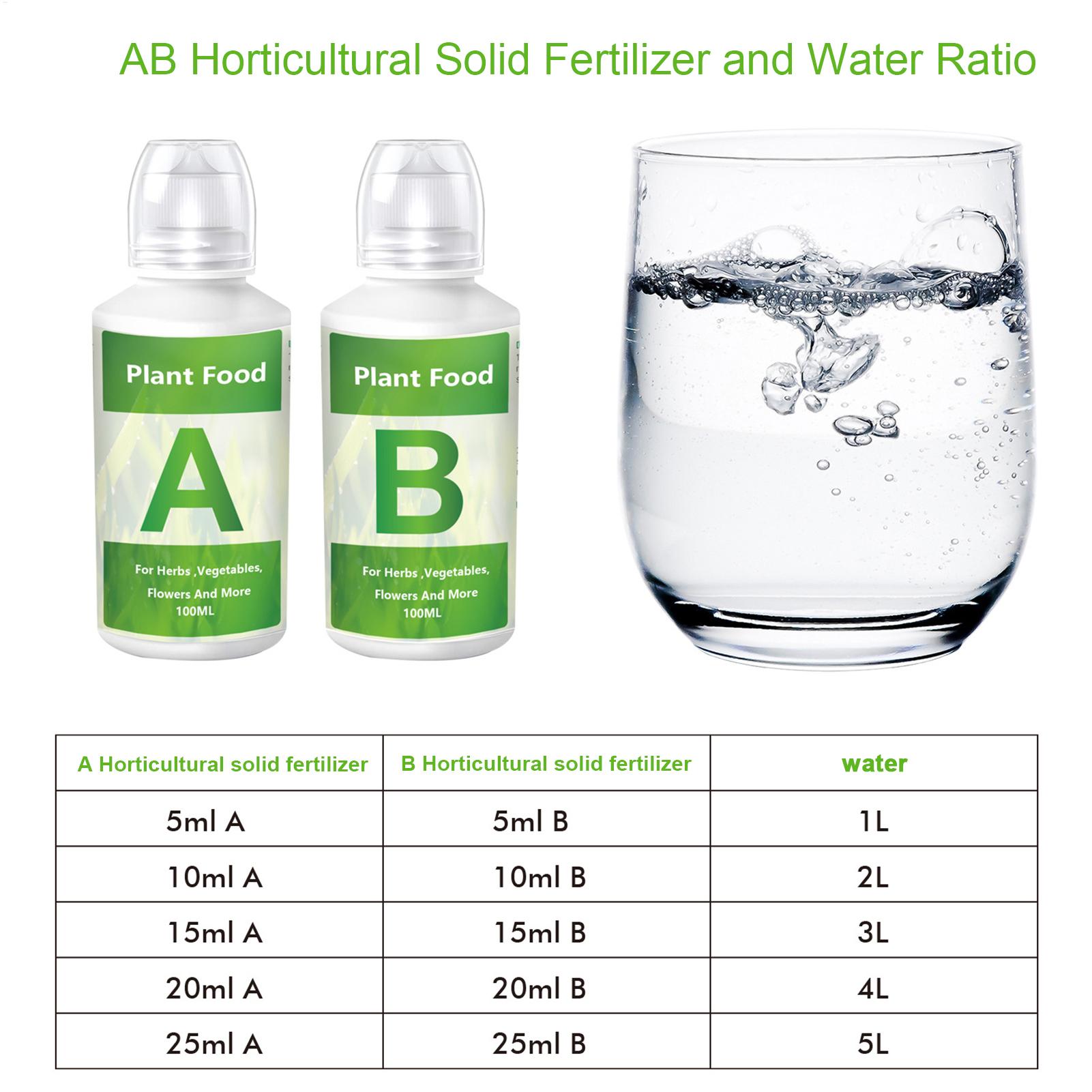 Hydroponic Nutrients Fertilize - Nutrient Solution Ab ulasan dan harga