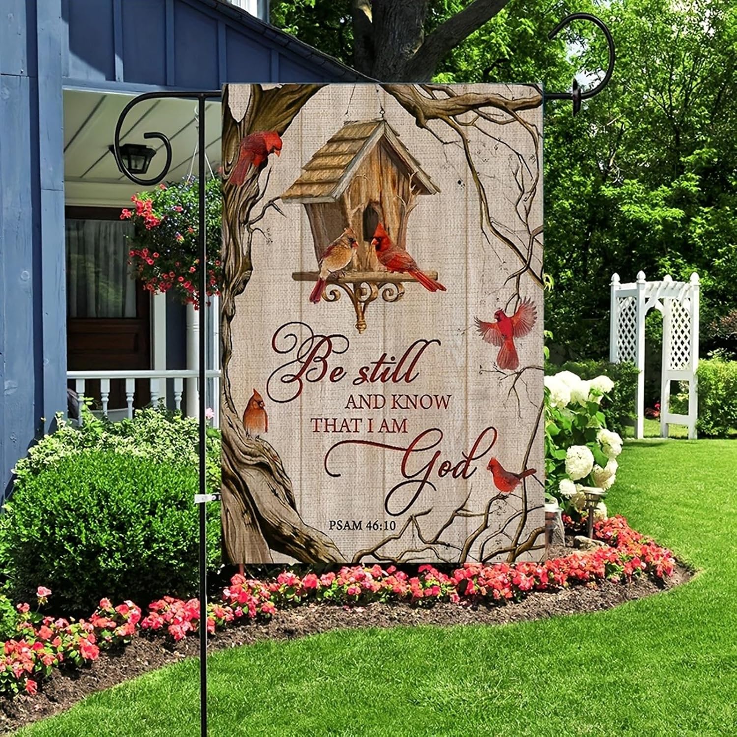 The Holy Bible Garden Flag 12  - Urban Farming Gardening ulasan dan harga