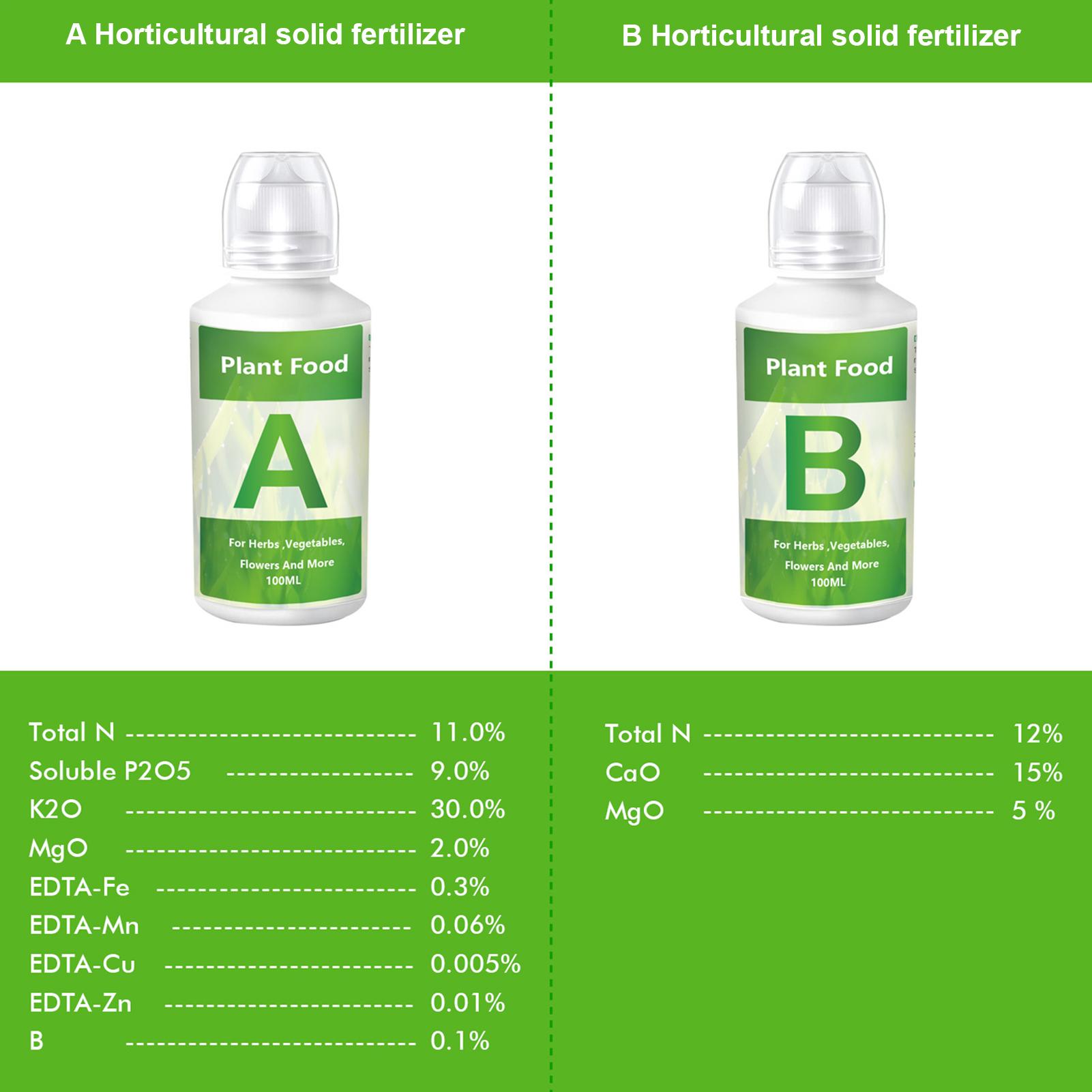 Hydroponic Nutrients Fertilize - Nutrient Solution Ab ulasan dan harga