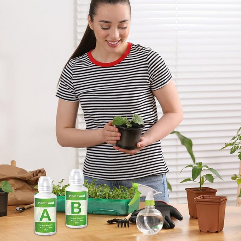 Hydroponic Nutrients Fertilize - Nutrient Solution Ab ulasan dan harga
