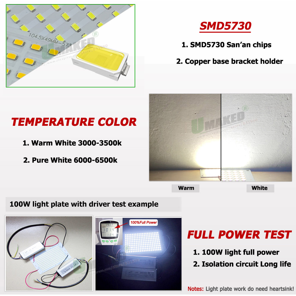 5PCs LED Floodlight Replace Pl - Flood Tray Table ulasan dan harga