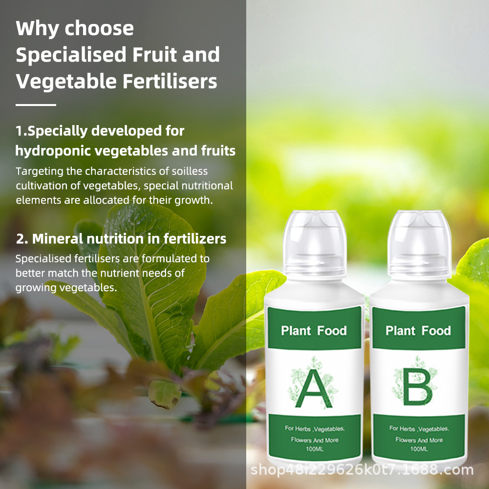 2pc(A and B) Hydroponic Nutrie - Nutrient Solution Ab ulasan dan harga